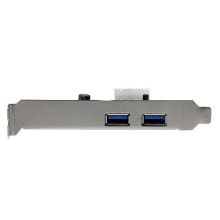 STARTECH  TARJETA PCI EXPRESS CON FUENTE MOLEX 2 PUERTOS USB 3.0
