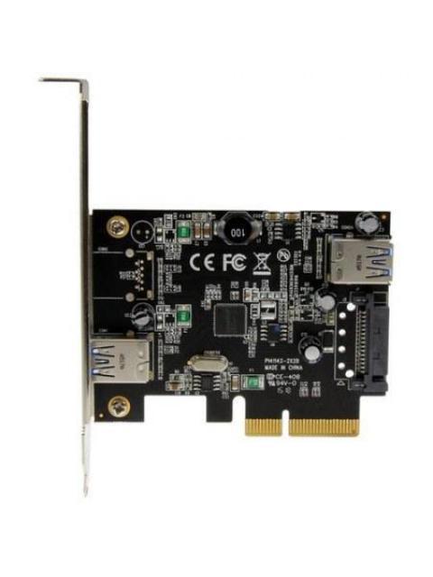 STARTECH  TARJETA PCI EXPRESS DE 2 PUERTOS USB 3.1 GEN 2 USB-A 1X EXTERNO Y 1X INTERNO