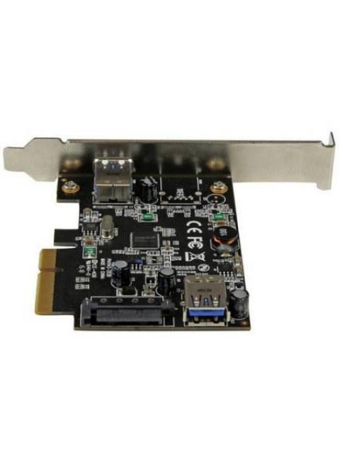 STARTECH  TARJETA PCI EXPRESS DE 2 PUERTOS USB 3.1 GEN 2 USB-A 1X EXTERNO Y 1X INTERNO