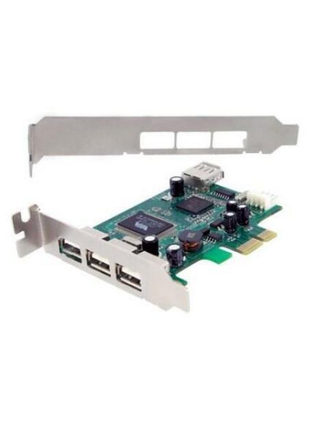 STARTECH  TARJETA PCI EXPRESS PERFIL BAJO USB 2.0 DE ALTA VELOCIDAD