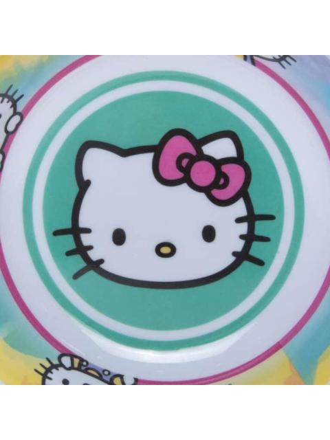 TAZON MELAMINA HELLO KITTY 15 X 7 CM MULTICOLOR HELLO KITTY
