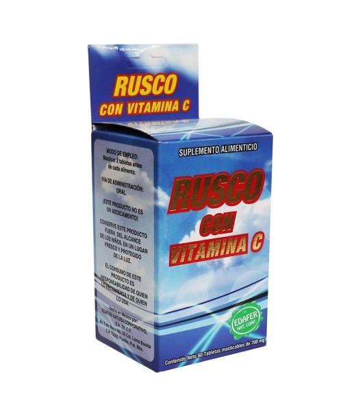 TBS. RUSCO C VITAMINA C C 60 EDAFER NATURA