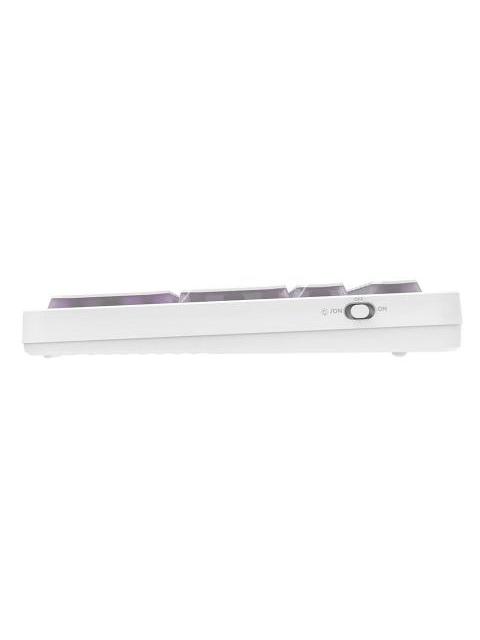 TECLADO ACTECK TECHNO PRO TI790 LED RGB TECLADO MECANICO OPTICO INALAMBRICO RF INALAMBRICO-BLUETOOTH BLANCO ESPANOL