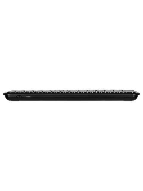 TECLADO INALAMBRCIO VORAGO MOD.KBW400 BLUETOOTH DE DOS CANALES CONECTA TRES DISPOSITIVOS DIFERENTES AL MISMO TIEMPO A BATERIA RECARGABLE DE 400 MAH