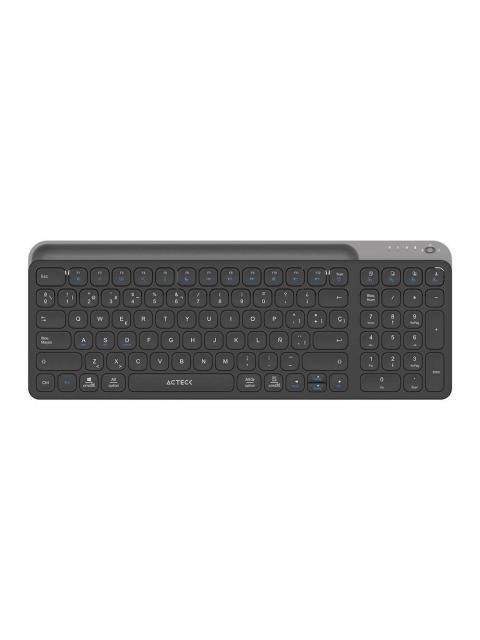 TECLADO INALAMBRICO MULTIDISPOSITIVOS INSPIRE TREK TI747 AC940108 ACTECK ELITE SERIES BLUETOOTH 5.1 DONGLE 2.4 MHZ