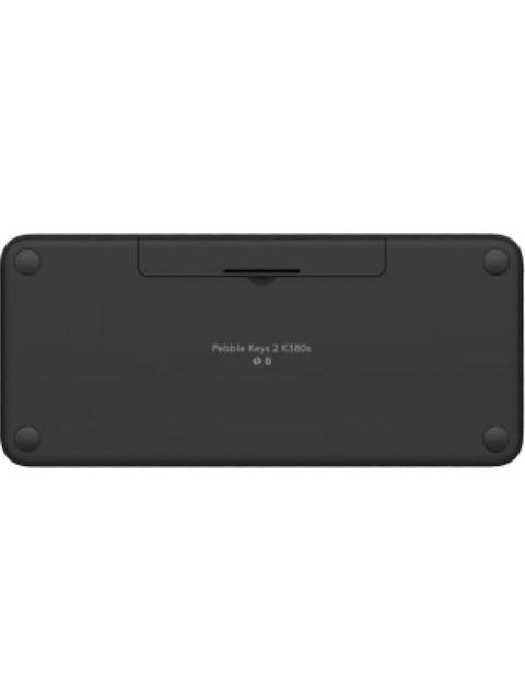 TECLADO LOGITECH PEBBLE KEYS 2 K380S 60% INALAMBRICO BLUETOOTH GRAFITO (ESPANOL)