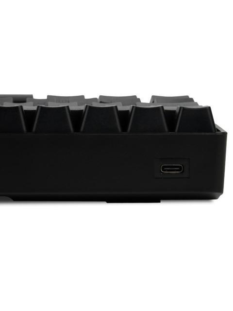TECLADO MECANICO GAME FACTOR KBG560BL USB NEGRO