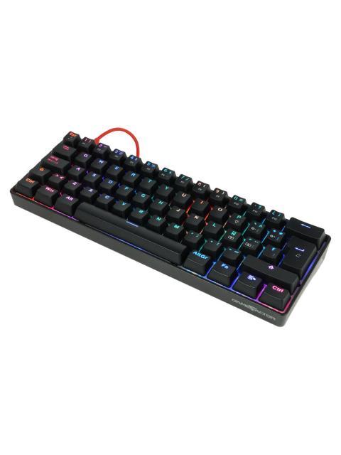 TECLADO MECANICO GAME FACTOR KBG560BL USB NEGRO