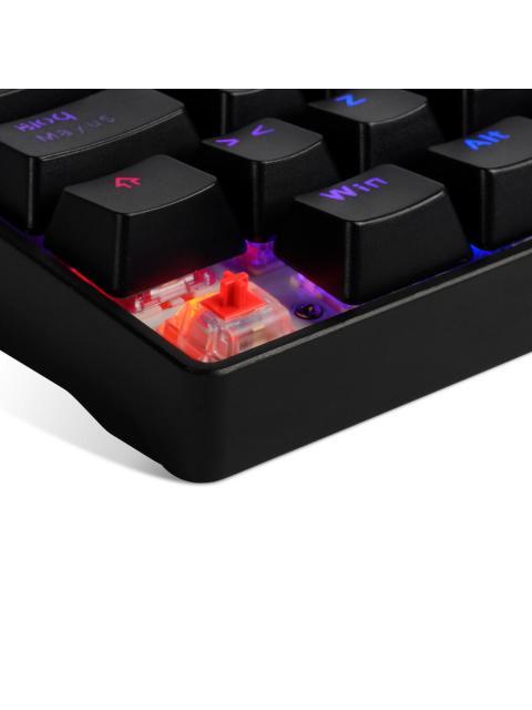 TECLADO MECANICO GAME FACTOR KBG560BL USB NEGRO