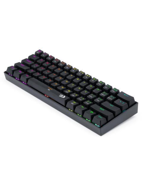 TECLADO MECANICO REDRAGON DRAGONBORN K630RGB BROWN INGLES NEGRO RGB