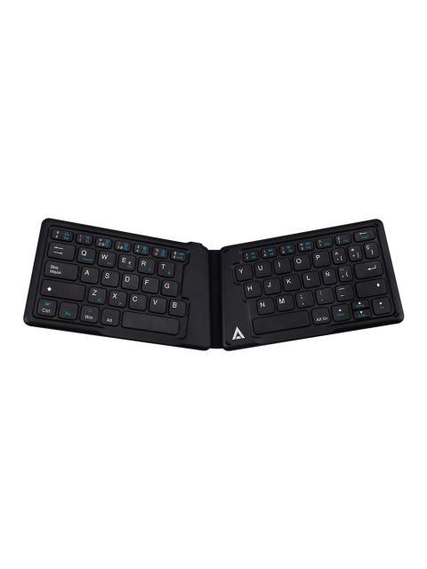 TECLADO PLEGABLE MK210 INALAMBRICO BLUETOOTH NEGRO (INGLES)