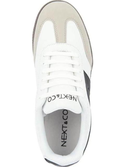 TENIS BASICO BLANCO/NEGRO NEXT CO