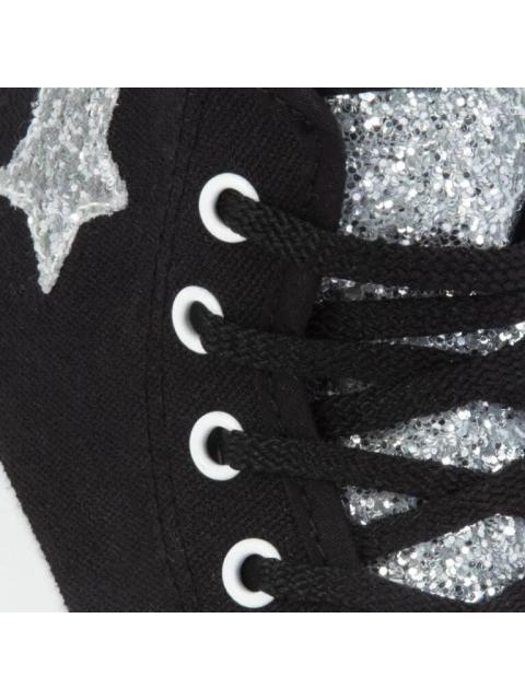 TENIS BOTIN CON ADORNOS NEGRO URBAN SHOES