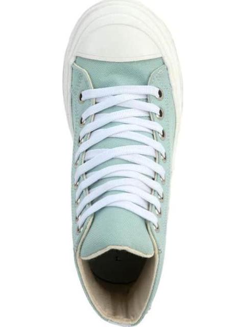 TENIS BOTIN DE LONA AZUL MENTA BAMBINO