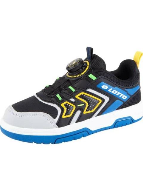 TENIS CASUAL BOAMAX NEGRO LOTTO