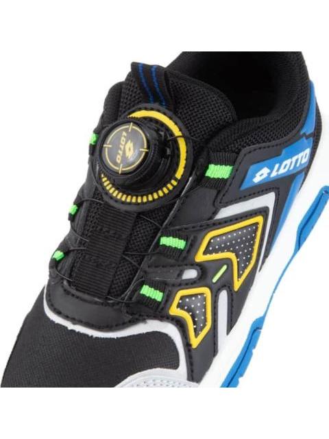 TENIS CASUAL BOAMAX NEGRO LOTTO