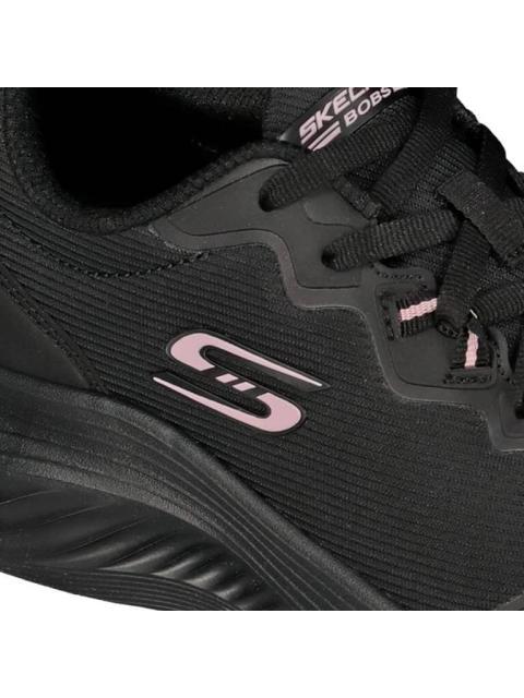 TENIS CASUAL BOBS SQUAD WAVES NEGRO SKECHERS1