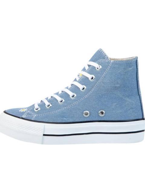 TENIS CASUAL BORDADO AZUL MEZCLILLA THALIA SODI