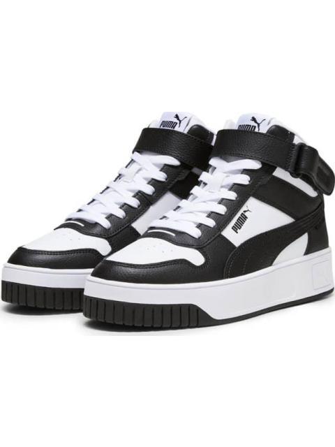 TENIS CASUAL CARINA STREET MID BLANCO/NEGRO PUMA
