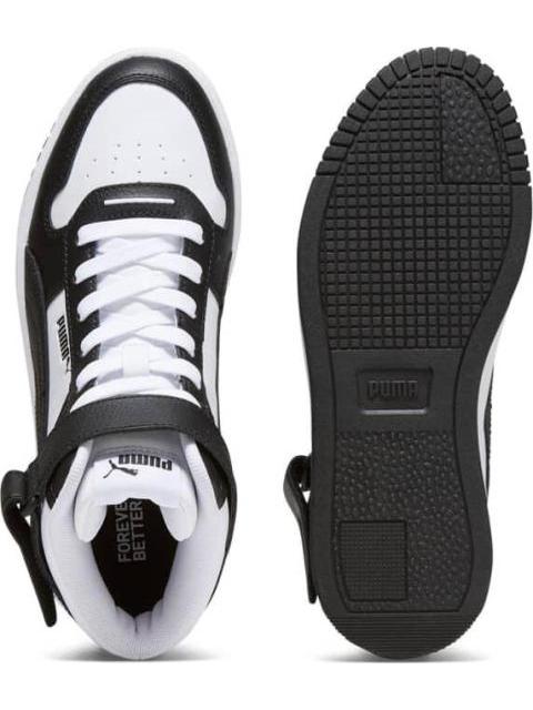 TENIS CASUAL CARINA STREET MID BLANCO/NEGRO PUMA