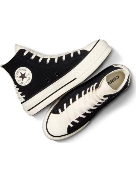 TENIS CASUAL CHUCK TAYLOR ALL STAR LIFT PLATFORM CRAFTED LACES NEGRO CONVERSE