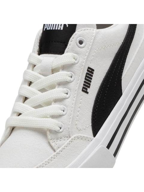 TENIS CASUAL COURT CLASSIC VULC FS JR BLANCO/NEGRO PUMA