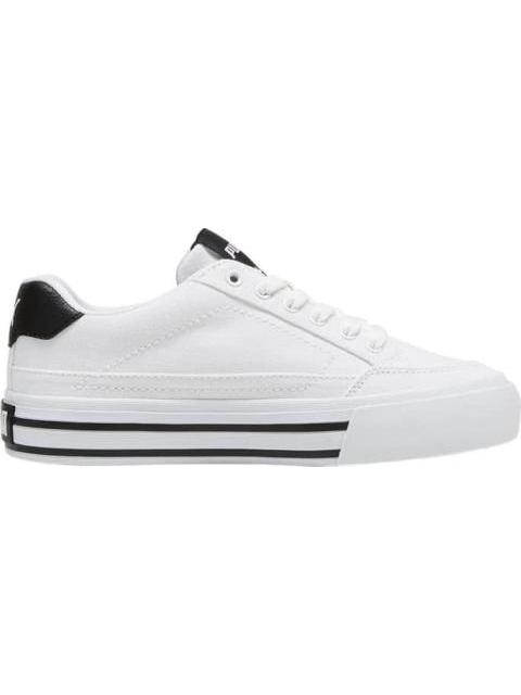 TENIS CASUAL COURT CLASSIC VULC FS JR BLANCO/NEGRO PUMA