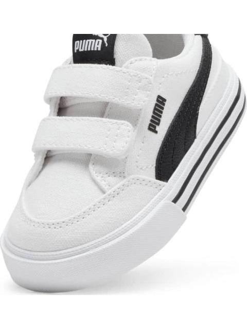 TENIS CASUAL COURT CLASSIC VULC FS V INF BLANCO/NEGRO PUMA