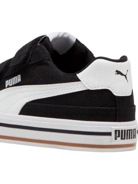 TENIS CASUAL COURT CLASSIC VULC PS BLANCO/NEGRO PUMA