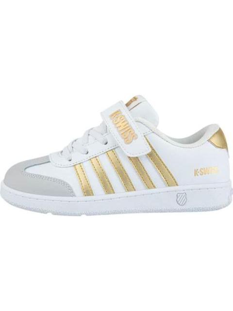 TENIS CASUAL FRANCIS COURT KIDS BLANCO K-SWISS