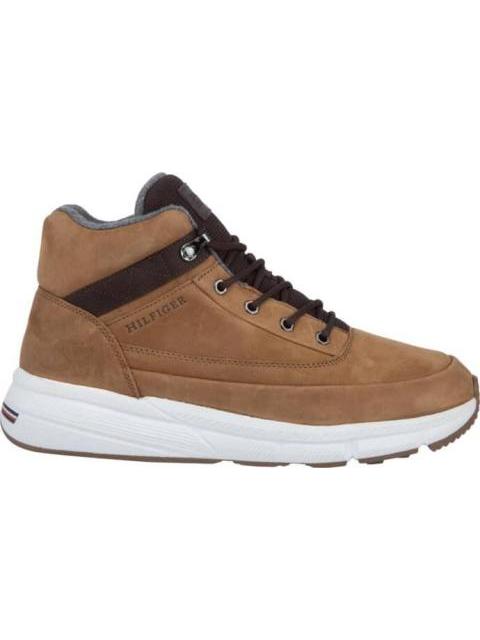 TENIS CASUAL HILFIGER WARM NUBUCK HYBRID B CAFE TOMMY HILFIGER
