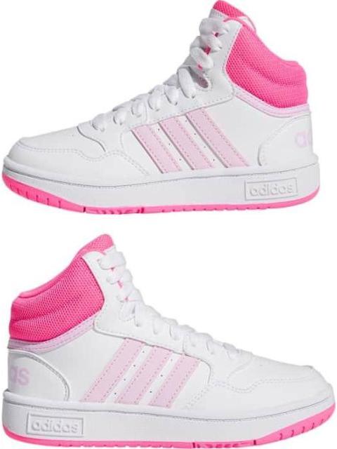 TENIS CASUAL HOOPS MID 3.0 K BLANCO ADIDAS