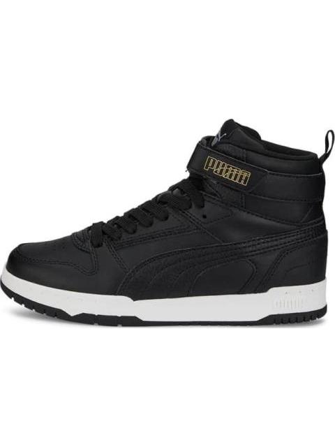 TENIS CASUAL RBD GAME JR BLANCO/NEGRO PUMA