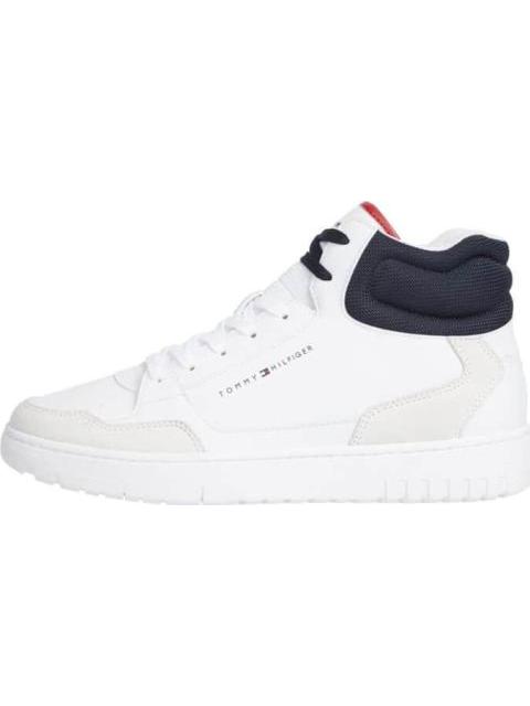 TENIS CASUAL TH BASKET CORE MIDCUT BLANCO TOMMY HILFIGER