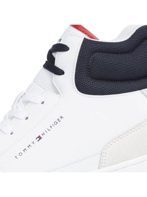 TENIS CASUAL TH BASKET CORE MIDCUT BLANCO TOMMY HILFIGER