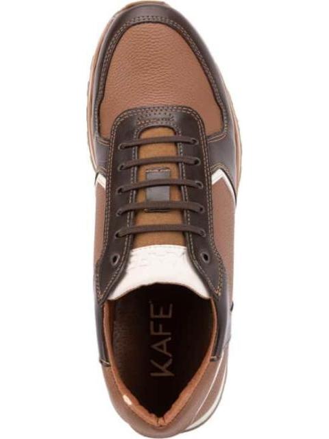 TENIS CASUAL TIPO PIEL CAFE KAFE