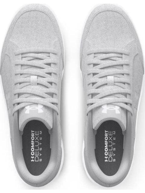 TENIS CASUAL UA OFFICIAL SUEDE GRIS UNDER ARMOUR MEXICO