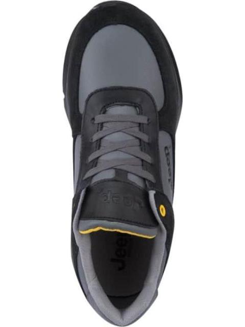 TENIS CASUAL URBANO APLICACIONES EN PIEL NEGRO JEEP