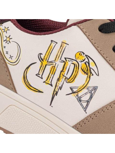 TENIS CASUAL URBANO CHOCLO BEIGE HARRY POTTER