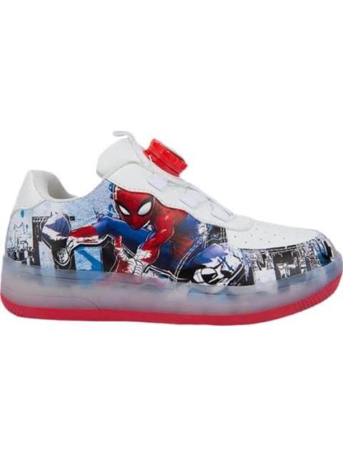 TENIS CASUAL URBANO CHOCLO BLANCO SPIDERMAN
