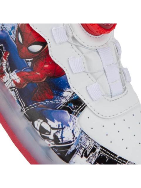 TENIS CASUAL URBANO CHOCLO BLANCO SPIDERMAN