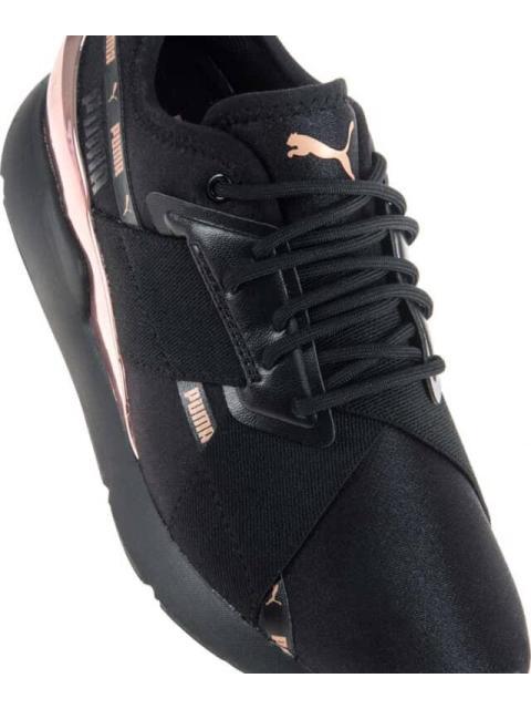 TENIS CASUAL MUSE X 2 METALLIC WNS NEGRO PUMA