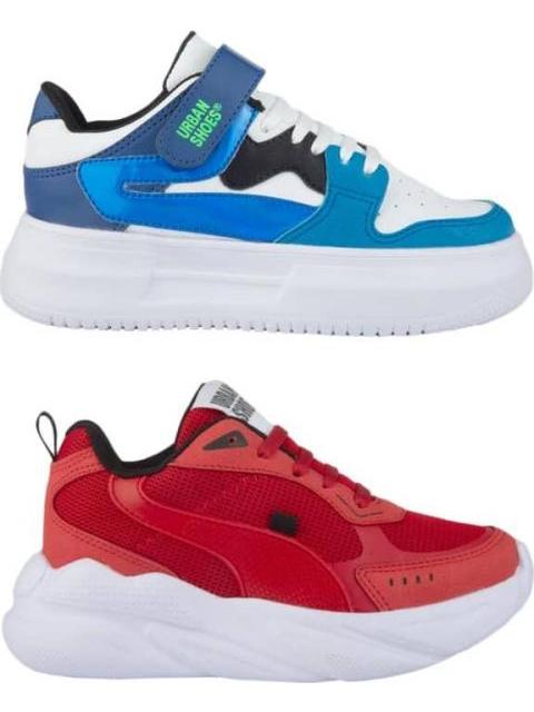TENIS CASUAL URBANO KIT 2 PARES MULTICOLOR URBAN SHOES