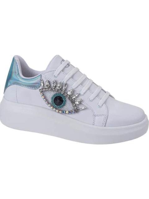 TENIS CASUAL URBANO PEDRERIA BLANCO BELINDA PEREGRIN