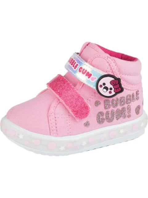 TENIS CON LUCES ROSA BUBBLE GUMMERS