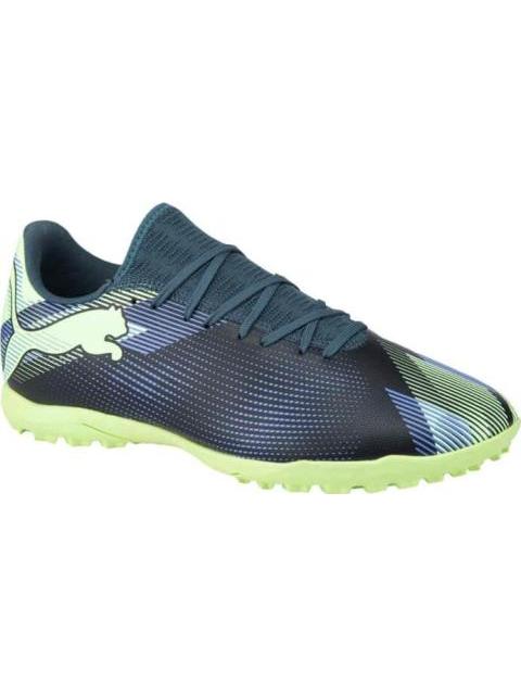 TENIS DE FUTBOL FUTURE 7 PLAY TT AZUL PUMA