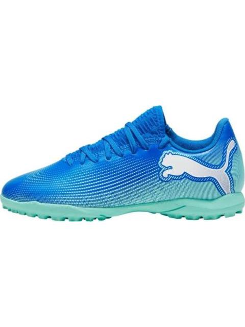 TENIS DE FUTBOL FUTURE 7 PLAY TT AZUL PUMA