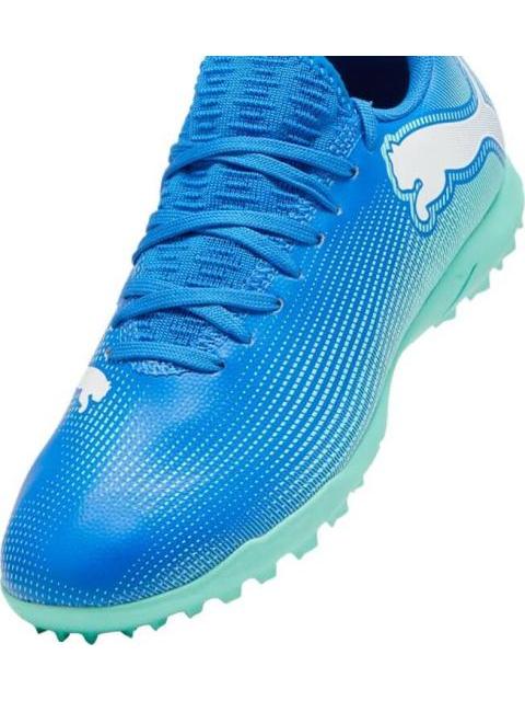 TENIS DE FUTBOL FUTURE 7 PLAY TT AZUL PUMA