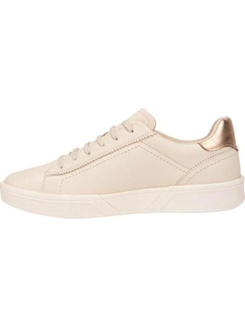 TENIS DE PIEL BEIGE/HUESO FLEXI