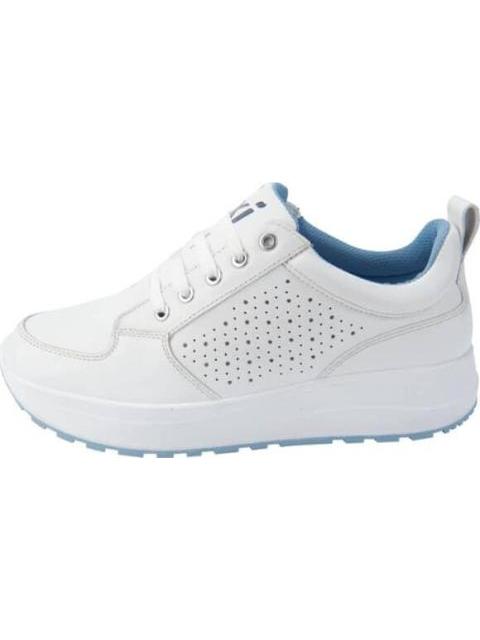 TENIS DE PIEL BLANCO FLEXI